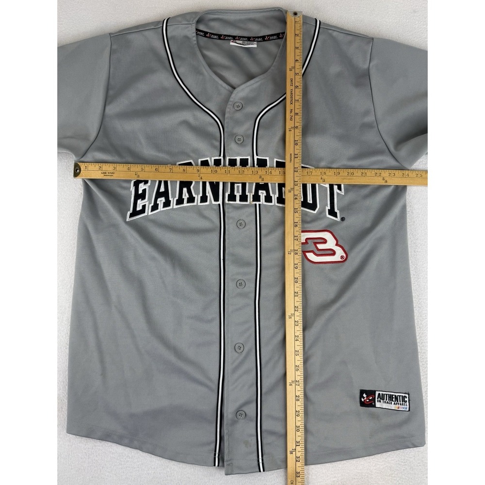 Vintage Dale Earnhardt Sr 3 NASCAR Baseball Style Jersey Men XL Chase Authentics - Picture 2 of 11